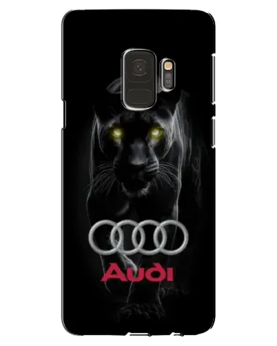 Чехол для Samsung Galaxy S9 (G960) с картинкой «Пантера и Audi»