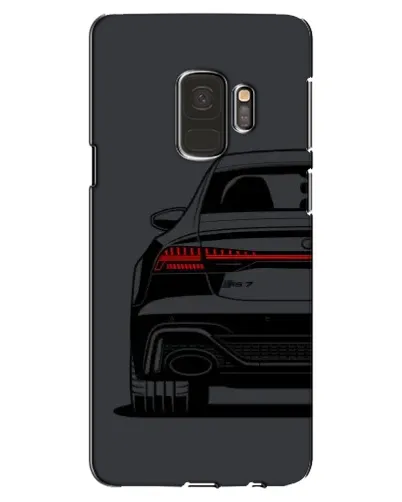 Чехол для Samsung Galaxy S9 (G960) с картинкой «Задняя часть Audi — арт»