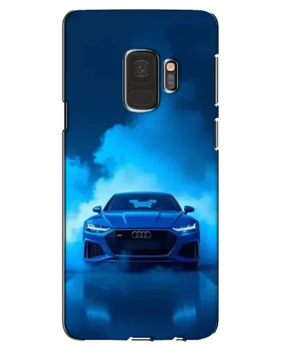Чехол для Samsung Galaxy S9 (G960) с картинкой «Audi — голубая энергия»
