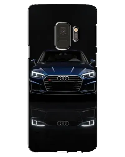 Чехол для Samsung Galaxy S9 (G960) с картинкой «Audi — ночное отражение»