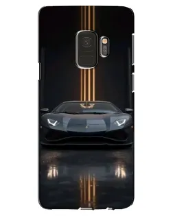 Чехол для Samsung Galaxy S9 (G960) с картинкой «Lamborghini золотые линии» Чехол для Samsung Galaxy S9 (G960) с картинкой «Lamborghini золотые линии»