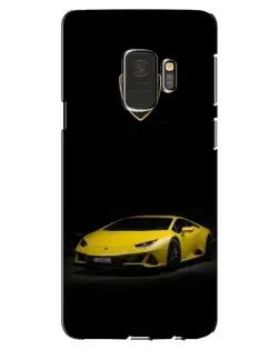 Чехол для Samsung Galaxy S9 (G960) с картинкой «Lamborghini желтый акцент» Чехол для Samsung Galaxy S9 (G960) с картинкой «Lamborghini желтый акцент»