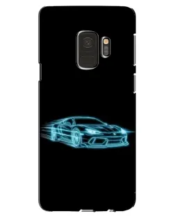 Чехол для Samsung Galaxy S9 (G960) с картинкой «Неоновый контур Lamborghini» Чехол для Samsung Galaxy S9 (G960) с картинкой «Неоновый контур Lamborghini»