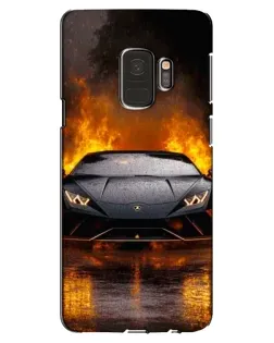 Чехол для Samsung Galaxy S9 (G960) с картинкой «Lamborghini в огне» Чехол для Samsung Galaxy S9 (G960) с картинкой «Lamborghini в огне»