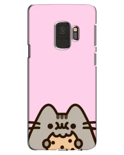 Чехол для Samsung Galaxy S9 (G960) с картинкой «Pusheen и печенье» Чехол для Samsung Galaxy S9 (G960) с картинкой «Pusheen и печенье»