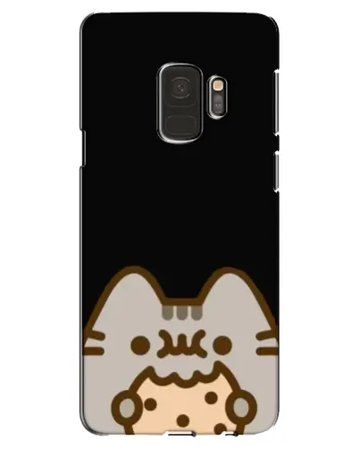 Чехол для Samsung Galaxy S9 (G960) с картинкой «Пушин на черном» Чехол для Samsung Galaxy S9 (G960) с картинкой «Пушин на черном»