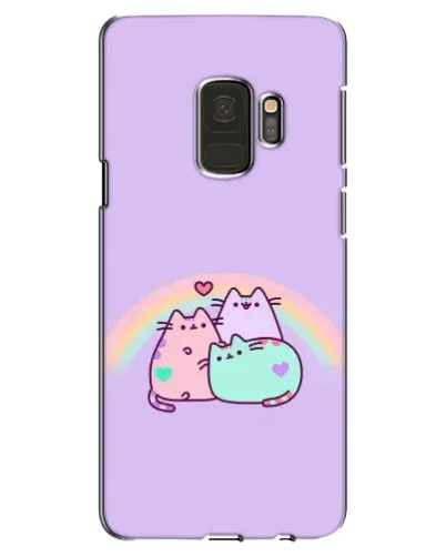 Чехол для Samsung Galaxy S9 (G960) с картинкой «Радужные Пушины» Чехол для Samsung Galaxy S9 (G960) с картинкой «Радужные Пушины»