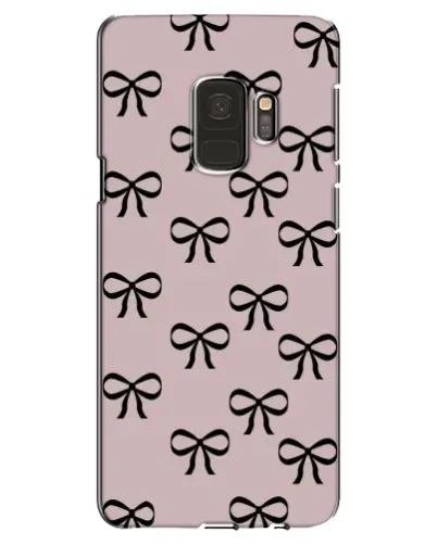 Чехол для Samsung Galaxy S9 (G960) с картинкой «Черные бантики» Чехол для Samsung Galaxy S9 (G960) с картинкой «Черные бантики»