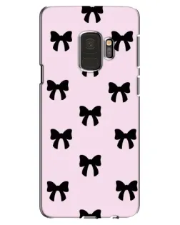 Чехол для Samsung Galaxy S9 (G960) с картинкой «Черные банты Coquette» Чехол для Samsung Galaxy S9 (G960) с картинкой «Черные банты Coquette»