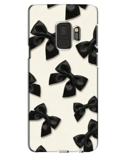 Чехол для Samsung Galaxy S9 (G960) с картинкой «Черные бантики» Чехол для Samsung Galaxy S9 (G960) с картинкой «Черные бантики»