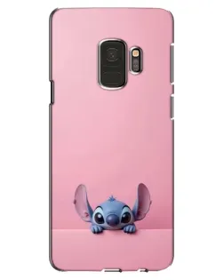 Чехол для Samsung Galaxy S9 (G960) с картинкой «Stitch выглядывает»