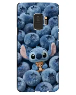 Чехол для Samsung Galaxy S9 (G960) с картинкой «Стич и голубика»