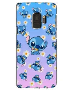 Чехол для Samsung Galaxy S9 (G960) с картинкой «Паттерн со Стичем»