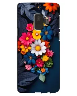 Чехол для Samsung Galaxy S9 (G960) с картинкой «Цветочная феерия»