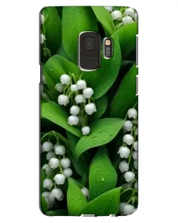 Чехол для Samsung Galaxy S9 (G960) с картинкой «Ландыши в зелени»