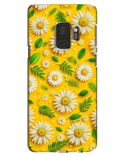 Чехол для Samsung Galaxy S9 (G960) с картинкой «Ромашковое солнце»