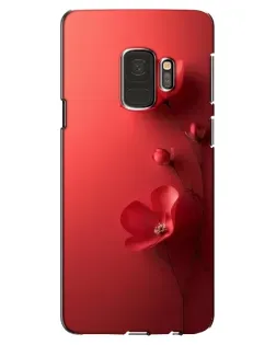 Чехол для Samsung Galaxy S9 (G960) с картинкой «Маковые соцветия»