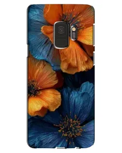 Чохол для Samsung Galaxy S9 (G960) з картинкою «Яскрава синьо-помаранчева флора» Чохол для Samsung Galaxy S9 (G960) з картинкою «Яскрава синьо-помаранчева флора»