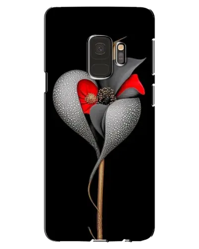 Чехол для Samsung Galaxy S9 (G960) с картинкой «Серебряный фантазийный цветок» Чехол для Samsung Galaxy S9 (G960) с картинкой «Серебряный фантазийный цветок»