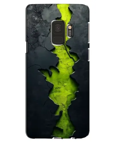 Чехол для Samsung Galaxy S9 (G960) с картинкой «Салатовый разлом скалы» Чехол для Samsung Galaxy S9 (G960) с картинкой «Салатовый разлом скалы»