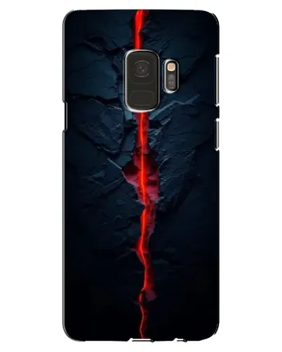 Чехол для Samsung Galaxy S9 (G960) с картинкой «Kрасная лавовая трещина» Чехол для Samsung Galaxy S9 (G960) с картинкой «Kрасная лавовая трещина»