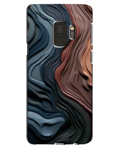 Чехол для Samsung Galaxy S9 (G960) с картинкой «Цветные волны каньона» Чехол для Samsung Galaxy S9 (G960) с картинкой «Цветные волны каньона»