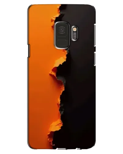 Чехол для Samsung Galaxy S9 (G960) с картинкой «Оранжевый разлом» Чехол для Samsung Galaxy S9 (G960) с картинкой «Оранжевый разлом»