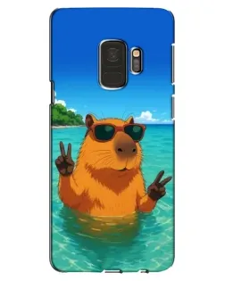 Чохол для Samsung Galaxy S9 (G960) з картинкою «Морська капібара» Чохол для Samsung Galaxy S9 (G960) з картинкою «Морська капібара»