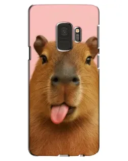 Чохол для Samsung Galaxy S9 (G960) з картинкою «Капібара з язиком» Чохол для Samsung Galaxy S9 (G960) з картинкою «Капібара з язиком»