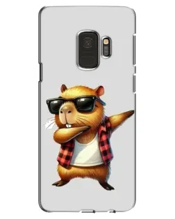 Чохол для Samsung Galaxy S9 (G960) з картинкою «Капібара репер даб» Чохол для Samsung Galaxy S9 (G960) з картинкою «Капібара репер даб»