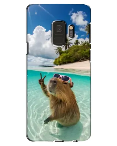 Чохол для Samsung Galaxy S9 (G960) з картинкою «Капібара на морі» Чохол для Samsung Galaxy S9 (G960) з картинкою «Капібара на морі»