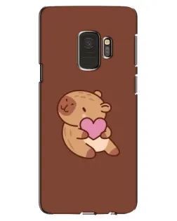 Чохол для Samsung Galaxy S9 (G960) з картинкою «Капібара з серцем» Чохол для Samsung Galaxy S9 (G960) з картинкою «Капібара з серцем»