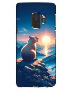 Чохол для Samsung Galaxy S9 (G960) з картинкою «Захід сонця з капібарою» Чохол для Samsung Galaxy S9 (G960) з картинкою «Захід сонця з капібарою»