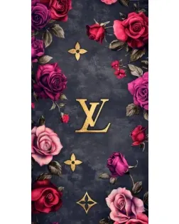 Чехол для Samsung с картинкой «Цветочный Louis Vuitton»