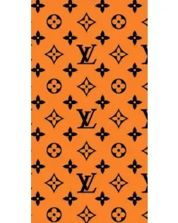 Чехол для Samsung с картинкой «Оранжевый стиль LV»