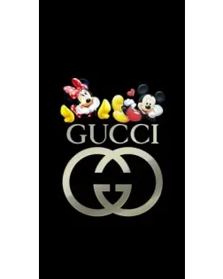 Чехол для Samsung с картинкой «Gucci — герои Disney»