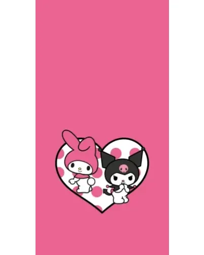 Чохол для Samsung з картинкою «Kuromi та My Melody»