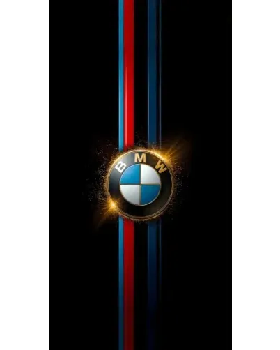 Чехол для Samsung с картинкой «BMW M-Power неон»