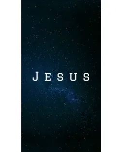 Чехол для Samsung с картинкой «Звездное небо Jesus»