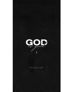 Чехол для Samsung с картинкой «GOD — Бог над всем»