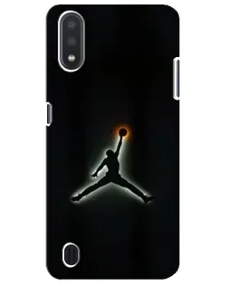 Чехол для Samsung Galaxy M01 Core (A013F) с картинкой «Jordan Gradient Logo»