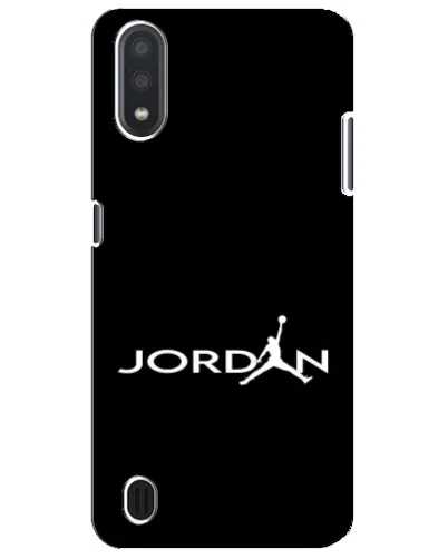 Чехол для Samsung Galaxy M01 Core (A013F) с картинкой «Jordan White Logo» Чехол для Samsung Galaxy M01 Core (A013F) с картинкой «Jordan White Logo»