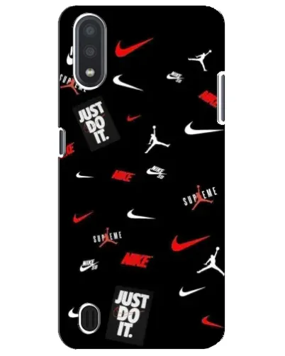 Чехол для Samsung Galaxy M01 Core (A013F) с картинкой «Nike Mix Pattern» Чехол для Samsung Galaxy M01 Core (A013F) с картинкой «Nike Mix Pattern»