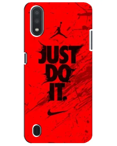 Чехол для Samsung Galaxy M01 Core (A013F) с картинкой «Nike Just Do It» Чехол для Samsung Galaxy M01 Core (A013F) с картинкой «Nike Just Do It»