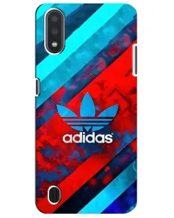 Чехол для Samsung Galaxy M01 Core (A013F) с картинкой «Абстракция Adidas»