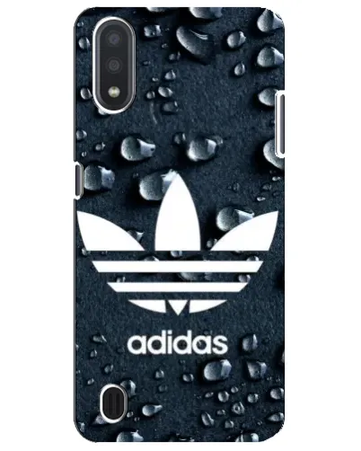 Чехол для Samsung Galaxy M01 Core (A013F) с картинкой «Adidas Trefoil Blue» Чехол для Samsung Galaxy M01 Core (A013F) с картинкой «Adidas Trefoil Blue»