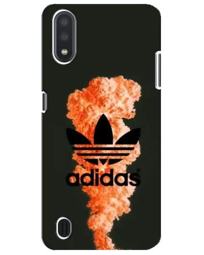 Чехол для Samsung Galaxy M01 Core (A013F) с картинкой «Оранжевый дым Adidas» Чехол для Samsung Galaxy M01 Core (A013F) с картинкой «Оранжевый дым Adidas»