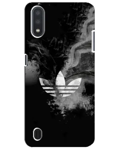 Чехол для Samsung Galaxy M01 Core (A013F) с картинкой «Абстрактный дым Adidas» Чехол для Samsung Galaxy M01 Core (A013F) с картинкой «Абстрактный дым Adidas»