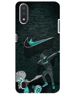 Чехол для Samsung Galaxy M01 Core (A013F) с картинкой «Спортивный арт Nike»