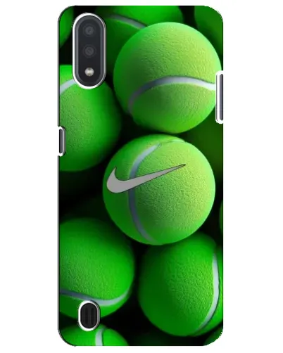 Чехол для Samsung Galaxy M01 Core (A013F) с картинкой «Теннисные мячи Найк» Чехол для Samsung Galaxy M01 Core (A013F) с картинкой «Теннисные мячи Найк»